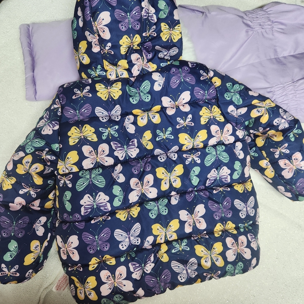 Carters 2pc Snow Suit Set - Picture 2 of 5